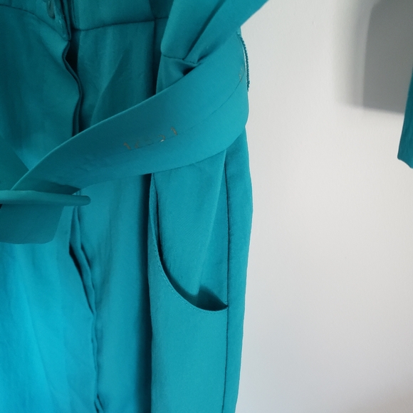 Vintage teal dress - Picture 7 of 7